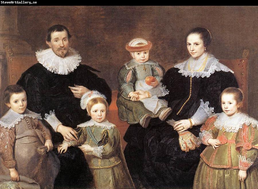 VOS, Cornelis de The Family of the Artist  jg